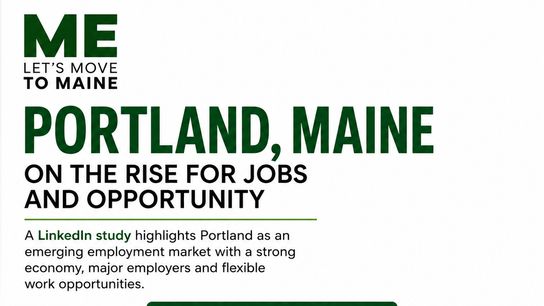 LinkedIn Study Names Portland, Maine Among Cities on the Rise for Jobs and Opportunity (featured)